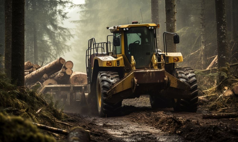 Forestry worker dies after being ejected from skidder lacking safety features: report