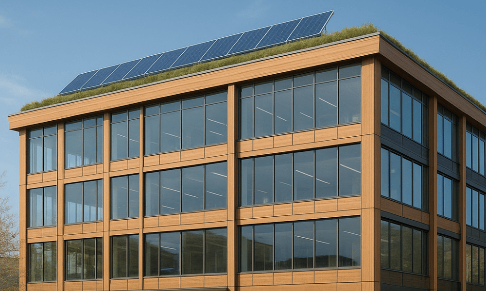 Study links sustainable buildings to higher value and lower risk