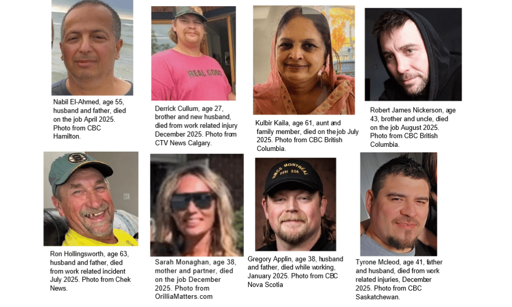 Canada marks National Day of Mourning amid renewed calls for safer workplaces