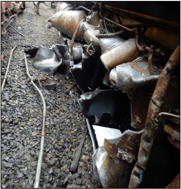 TSB flags human factors and emergency gaps after B.C. fuel spilling train collision