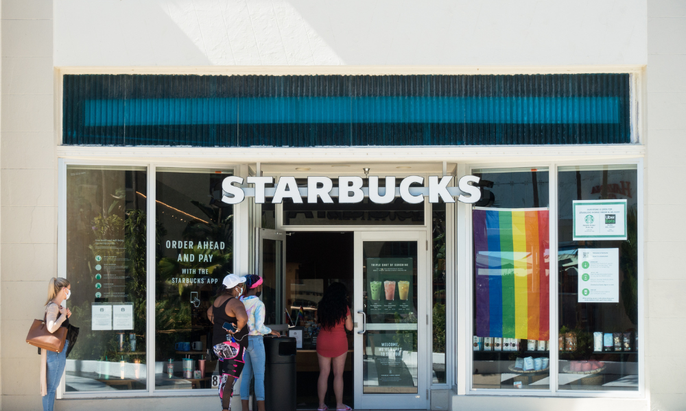 Union, workers criticize removal of Pride decorations at Starbucks