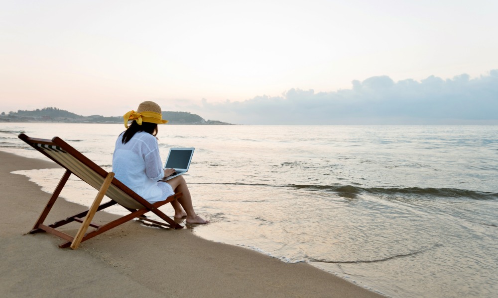 Does remote work make it harder to take vacations?