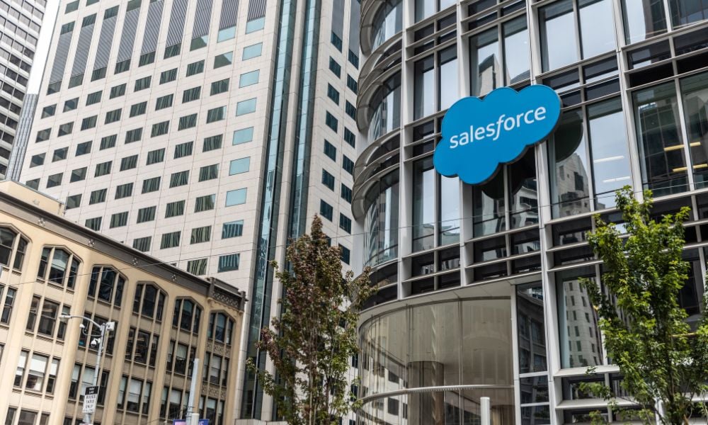 Salesforce offers employees $10 per day for office return