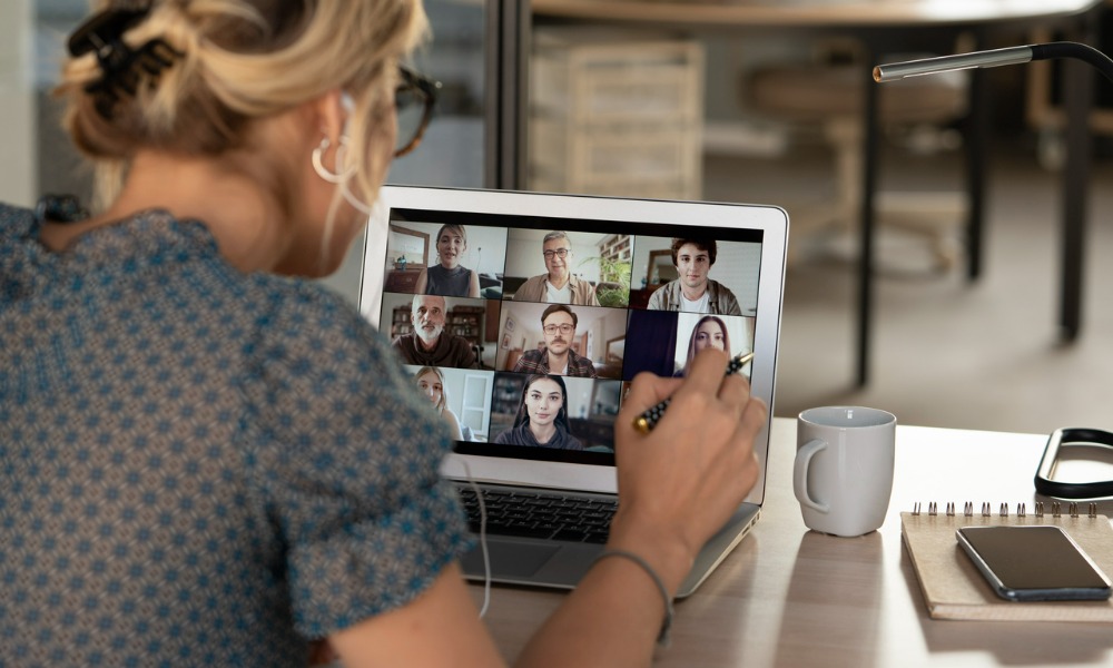 Why are younger workers struggling in virtual meetings?
