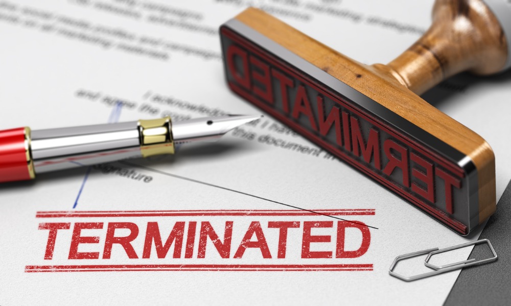 Do invalid termination clauses nullify fixed-term employment?