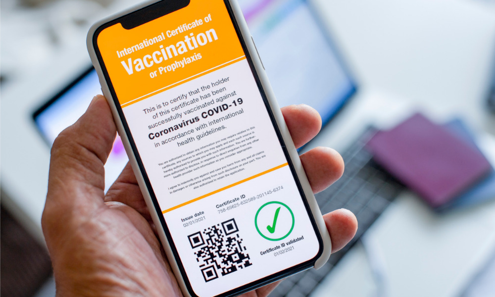 Ontario to implement vaccine passports for high-risk settings