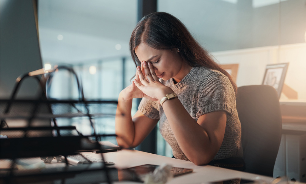 Canadian workers' mental health declines in return to work era