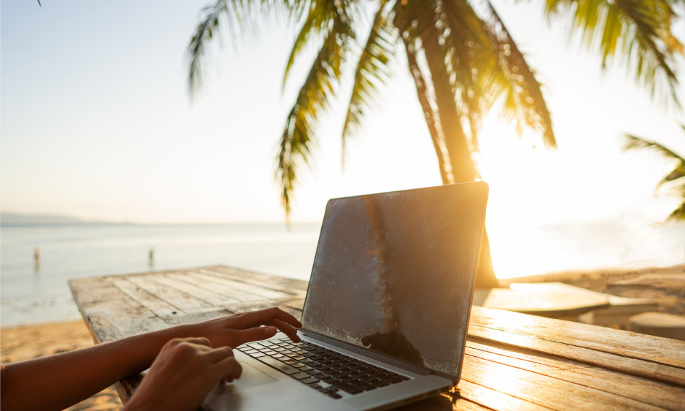 Citigroup opens beach-based office to lure in staff