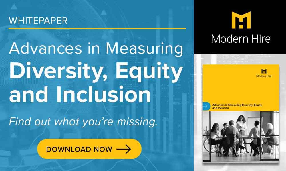 Free Whitepaper: Advances in measuring diversity, equity, and inclusion