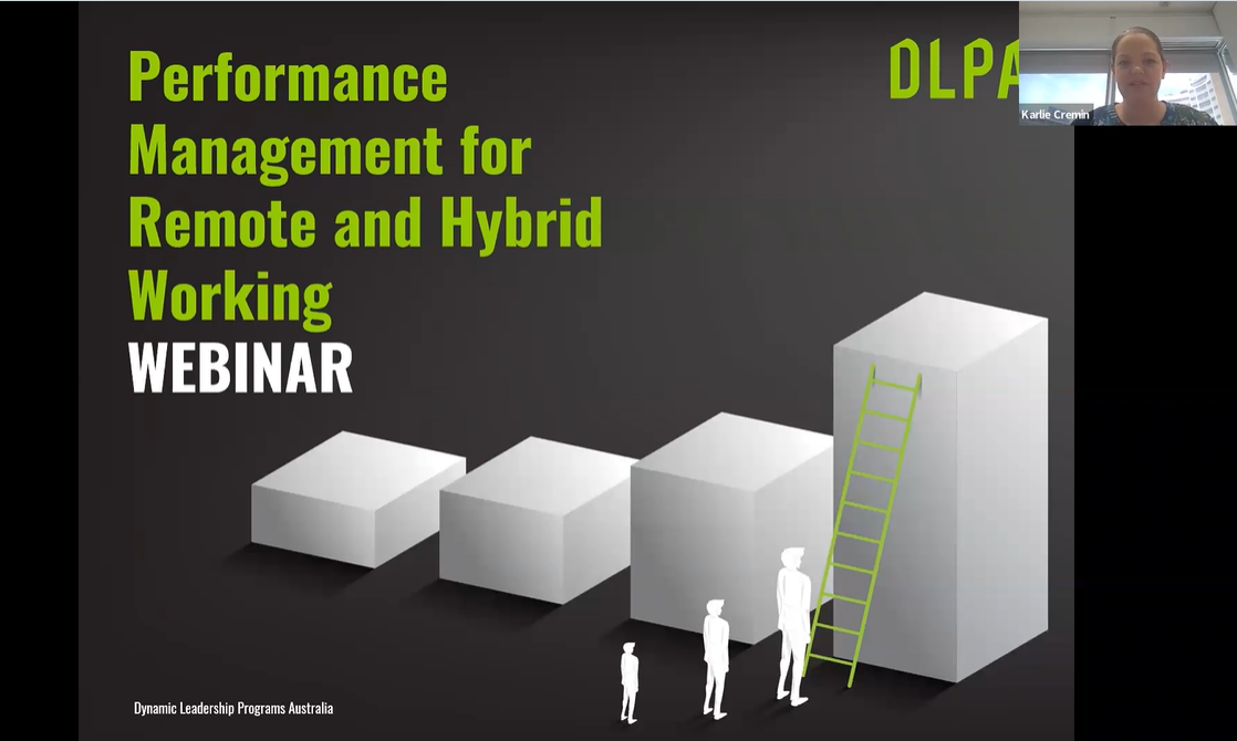 Performance Management for Remote and Hybrid Working