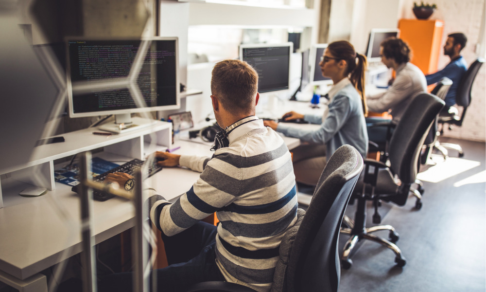 Back to office workers show super low morale