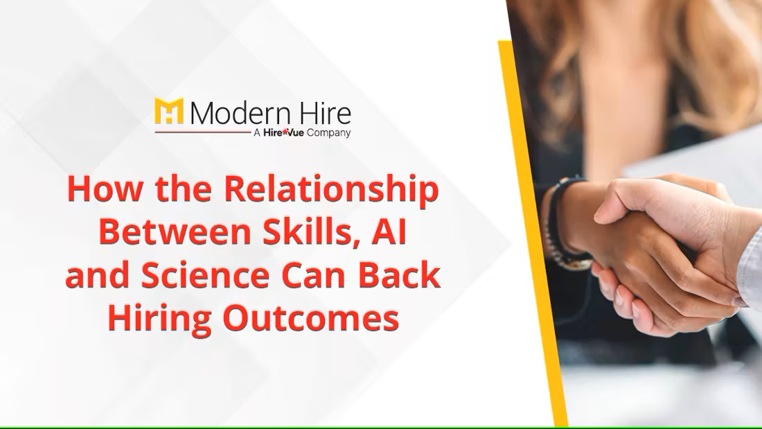 How the Relationship Between Skills, AI and Science Can Back Hiring Outcomes