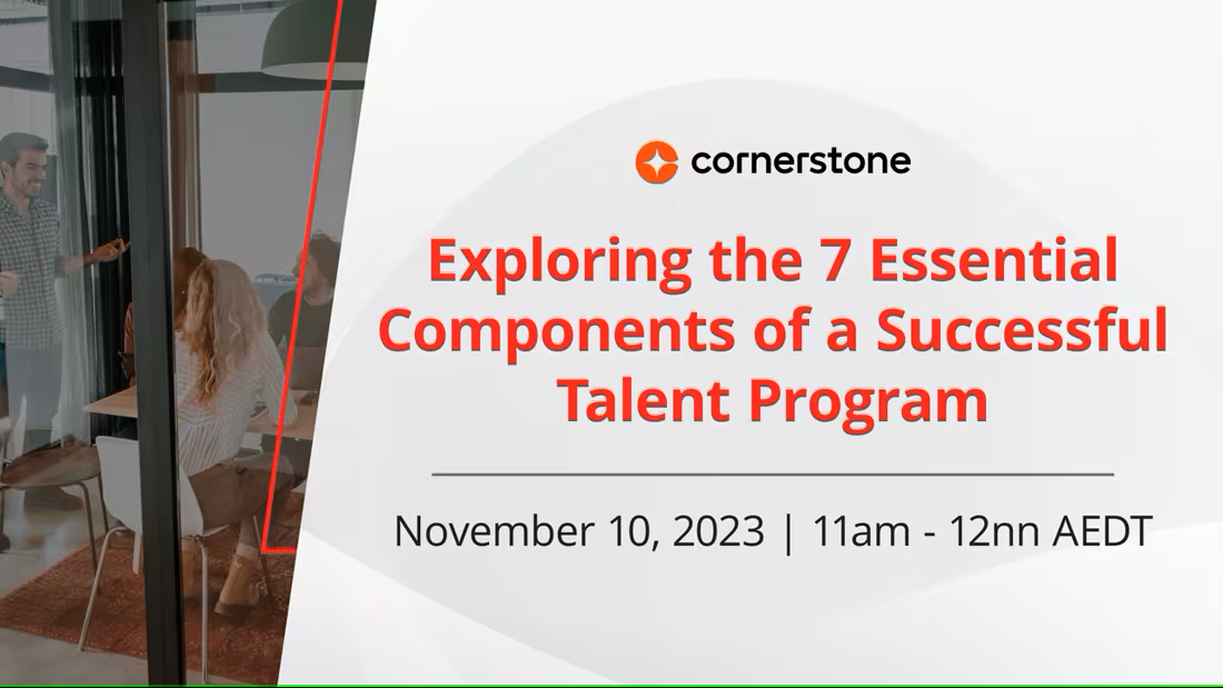 Exploring the 7 Essential Components of a Successful Talent Program