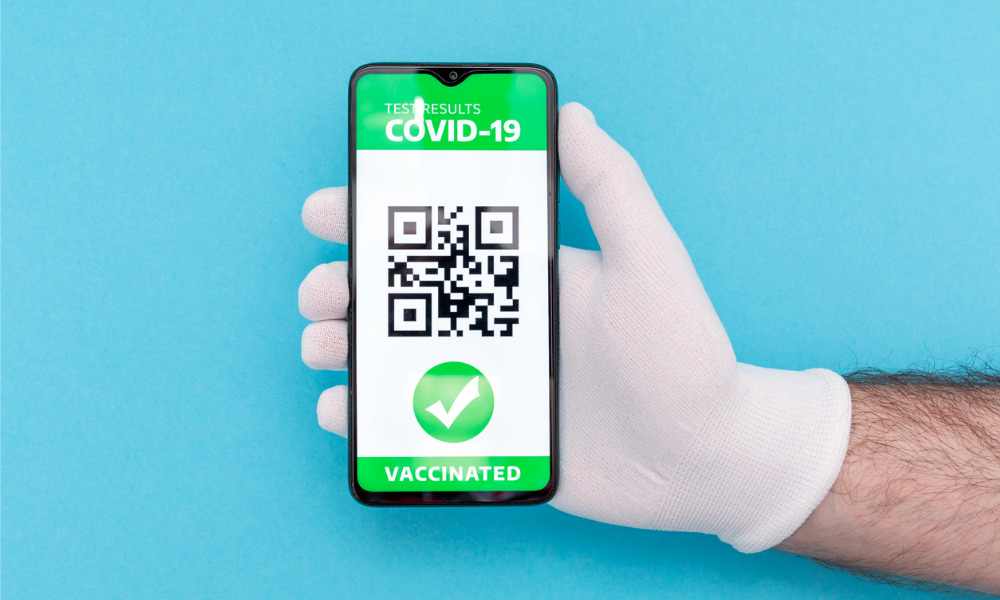 'Requirement to upload': Issues with online vaccination status