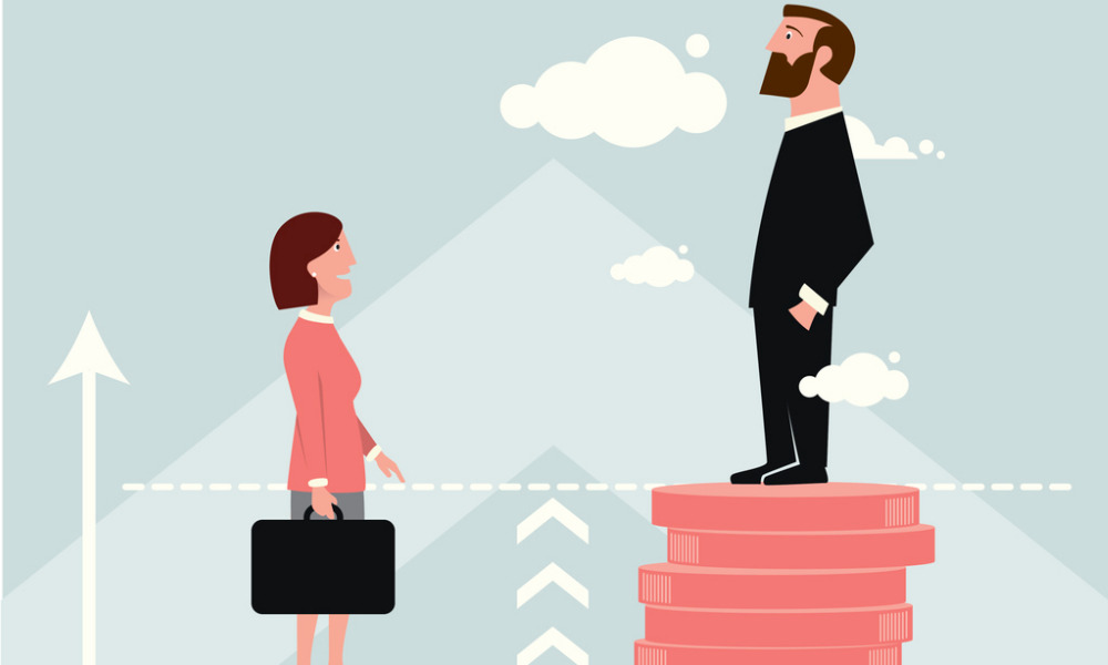 Weekly gender pay gap close to one billion dollars