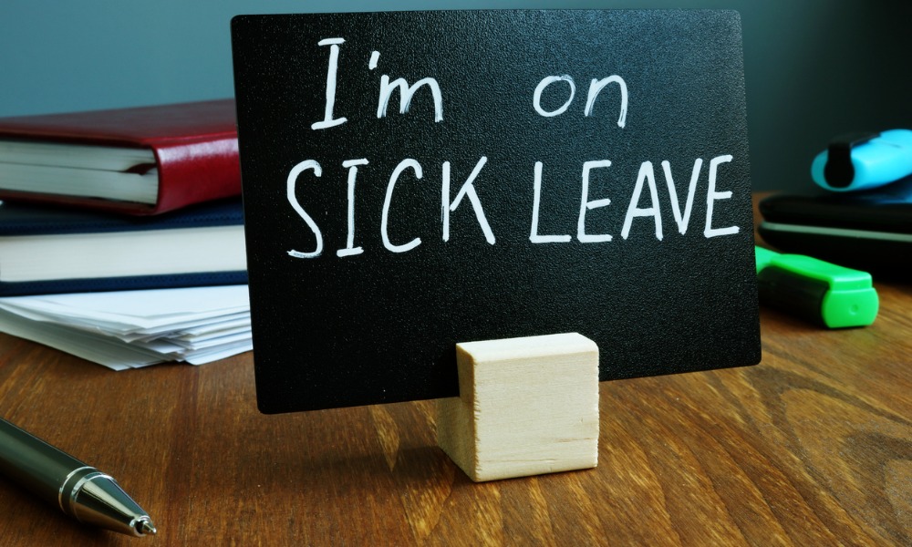 Worker claims he was fired for taking too many sick leaves