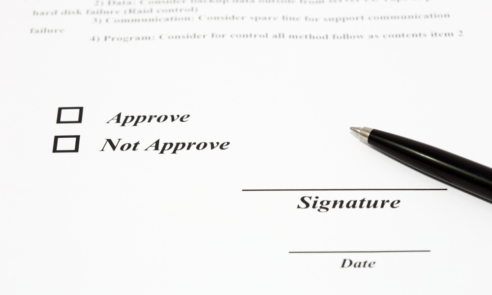 What does it mean when you issue a separation certificate?