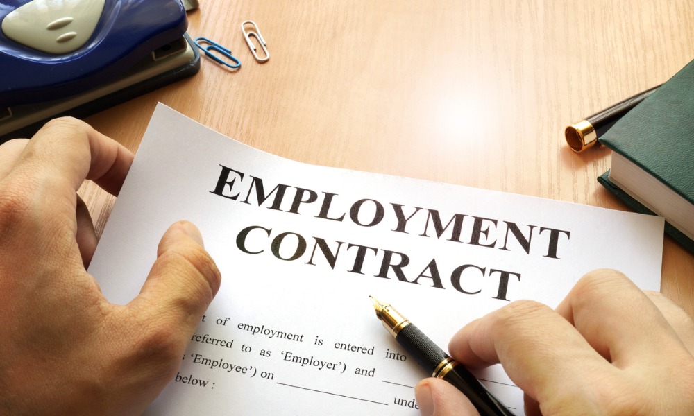Fooled by a fake contract? Independent contract says he was employee