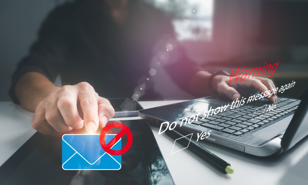 Termination letter forwarded to worker's spam folder: When was he dismissed?