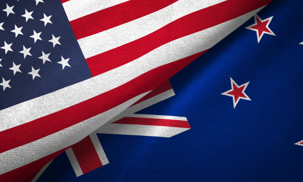 Which jurisdiction governs an NZ employee transferred to the USA?