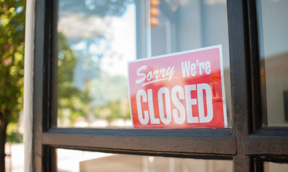 Breach of contract? Employer suddenly shuts down business