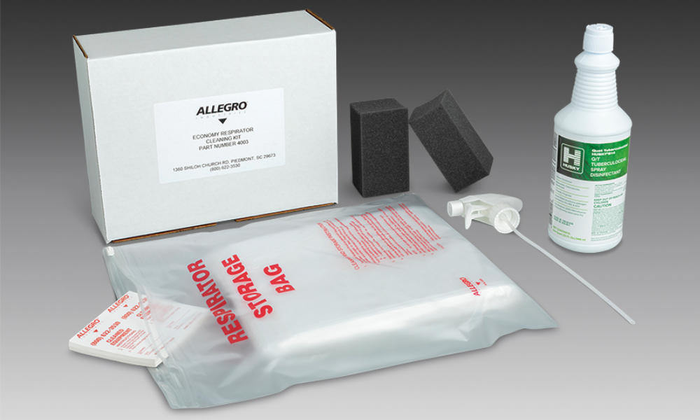 Allegro introduces new economy respirator cleaning kit