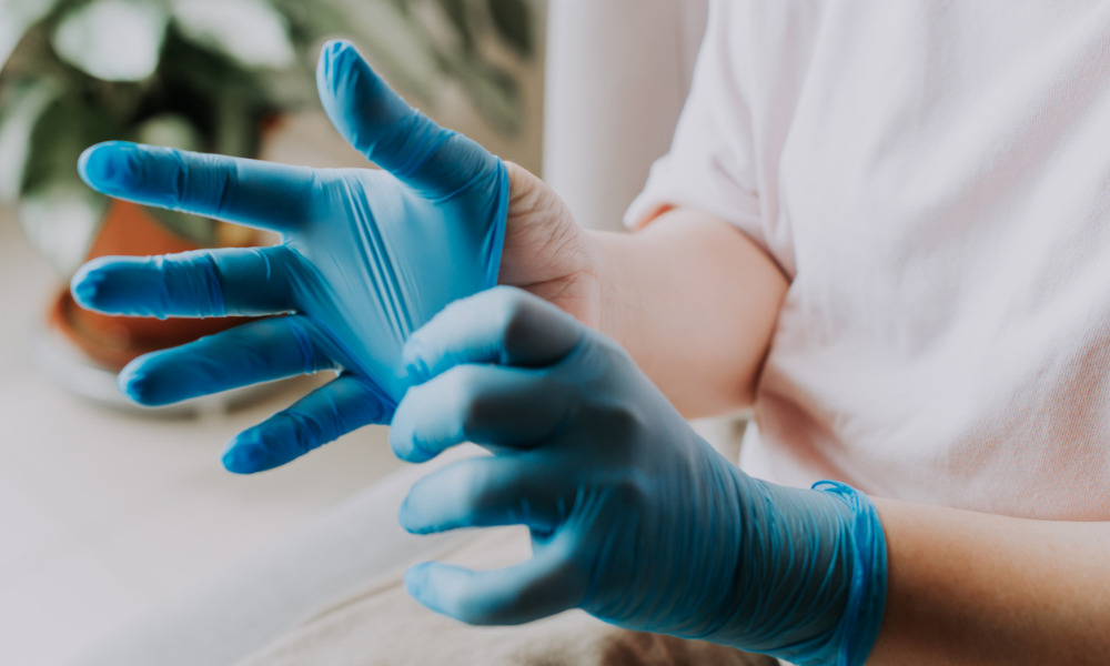 Surge in demand for disposable gloves