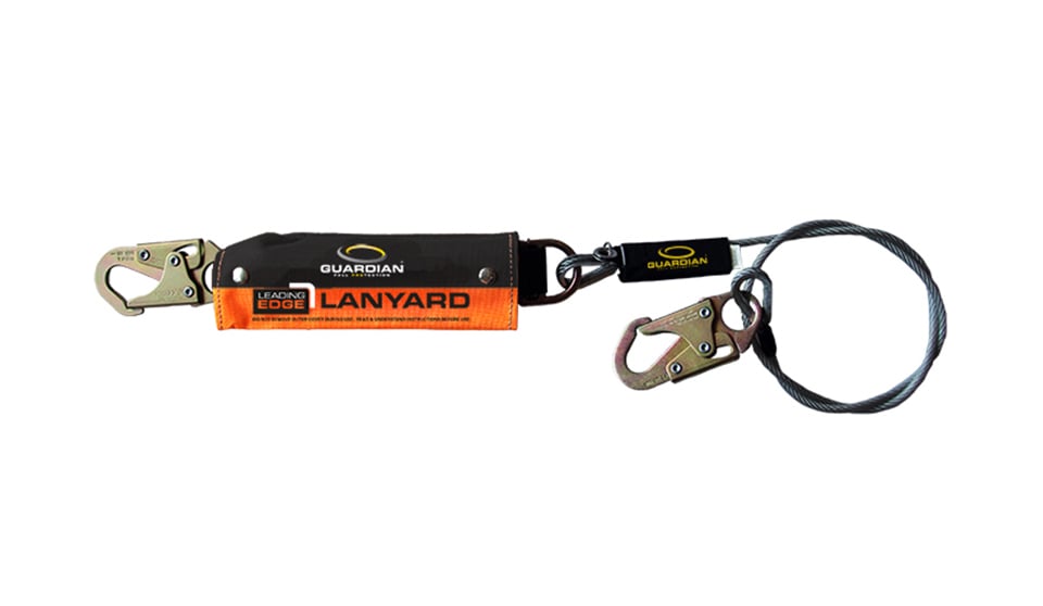 Guardian Fall Protection Cable Leading Edge Lanyard