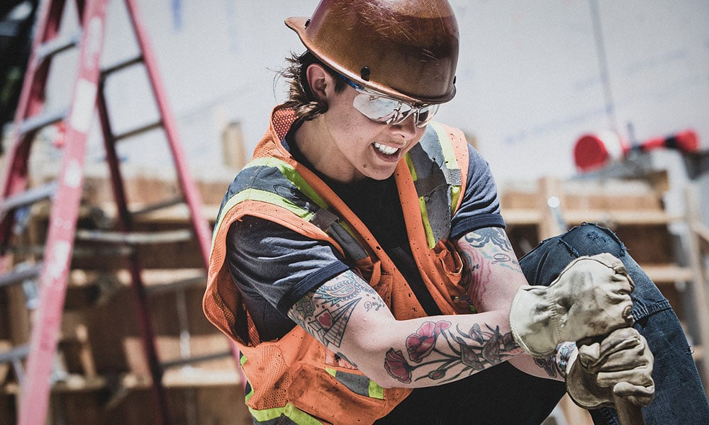 "Tradeswoman Tested" pushes for better PPE for women in skilled trades