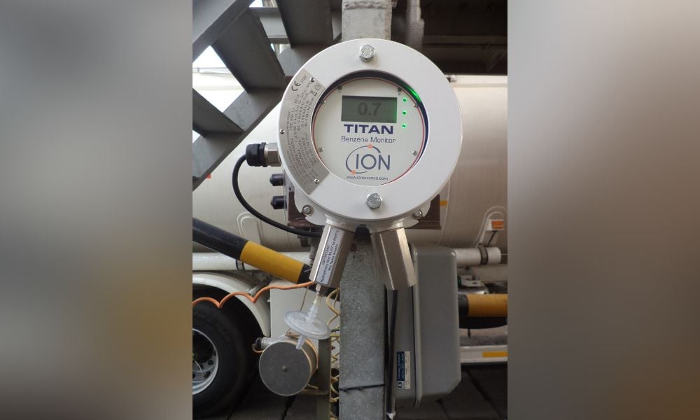 ION Science Titan benzene gas detector