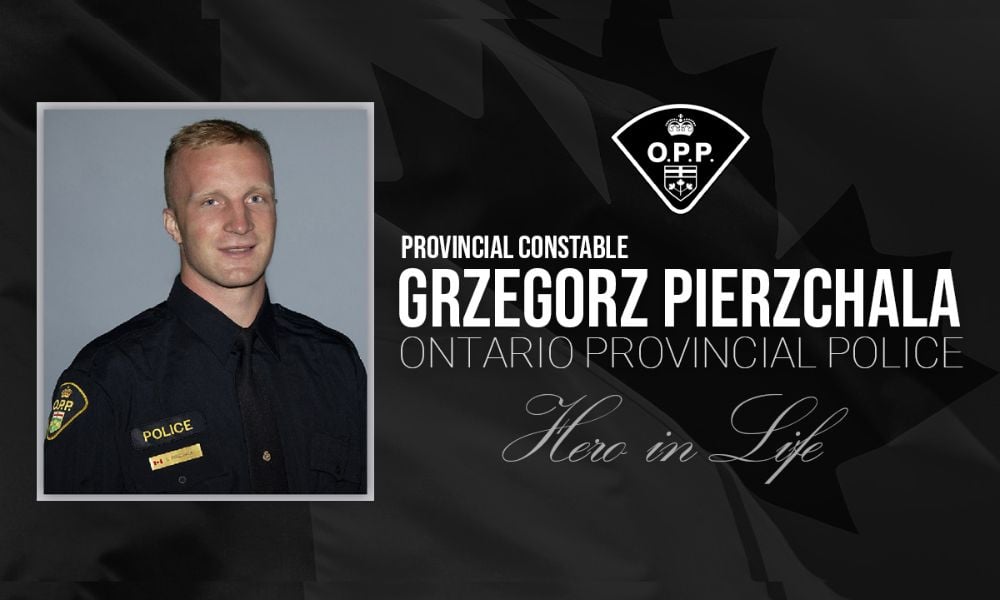 Funeral for slain police officer Const. Greg Pierzchala