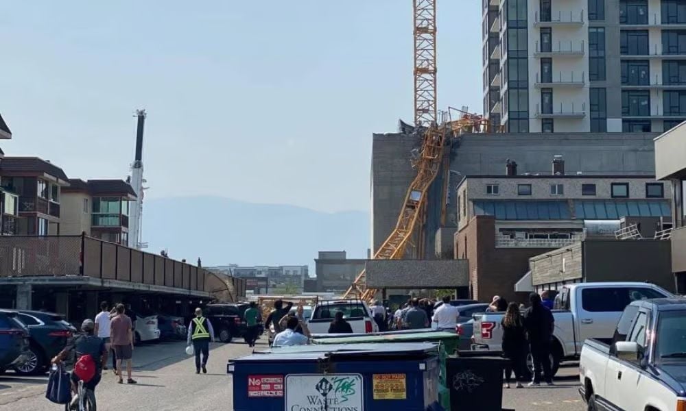 Four more lawsuits filed against companies in Kelowna crane collapse