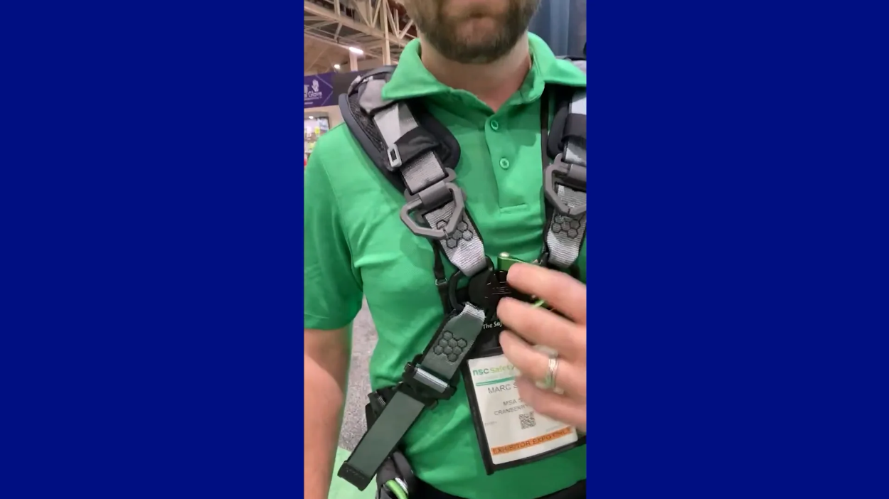 MSA Safety fall protection device