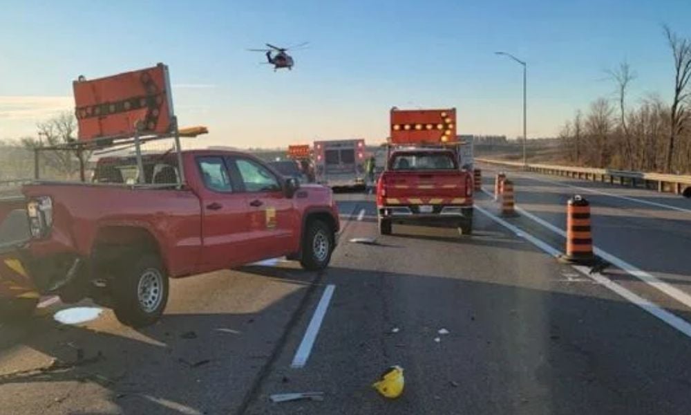 2 Ontario MTO workers injured in highway collision
