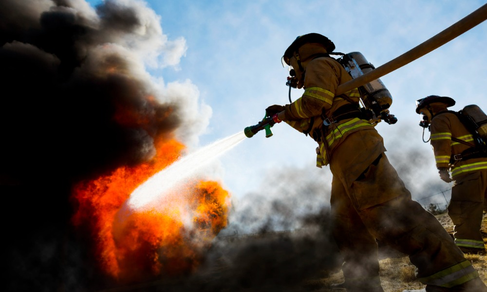 Fire department, paramedics respond to major fire in Saskatchewan