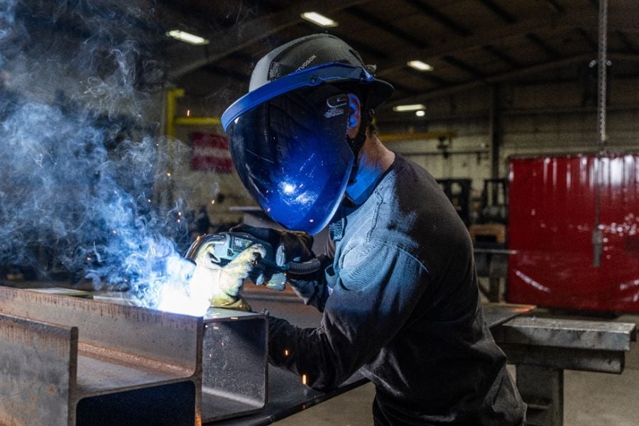 STUDSON introduces welding and face shields for full-brim safety helmet