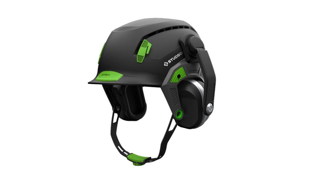 STUDSON unveils HighBar Mono-Chinstrap safety helmet