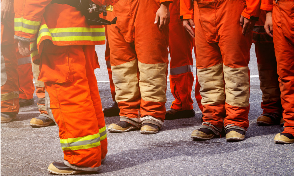 High sulphur content in PPE poses danger for firefighters