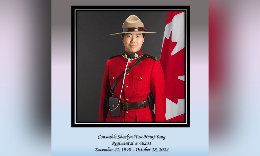 Thousands gather as RCMP officer laid to rest