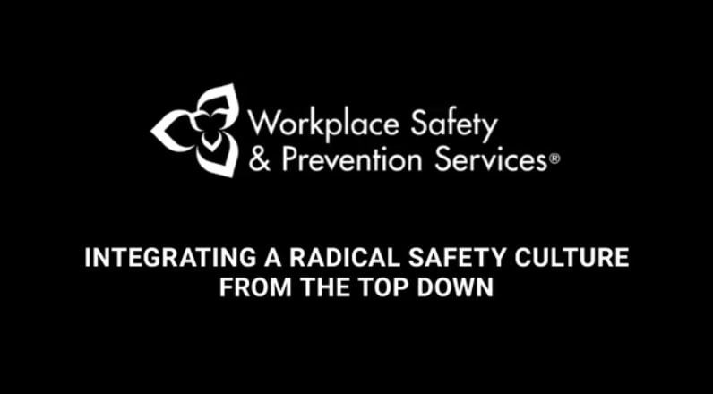 Integrating a radical safety culture from the top down