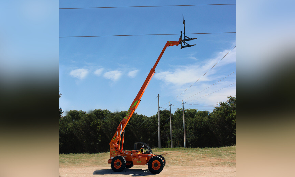 LineWise® introduces Fork-Mounted Guard Arm for telehandlers