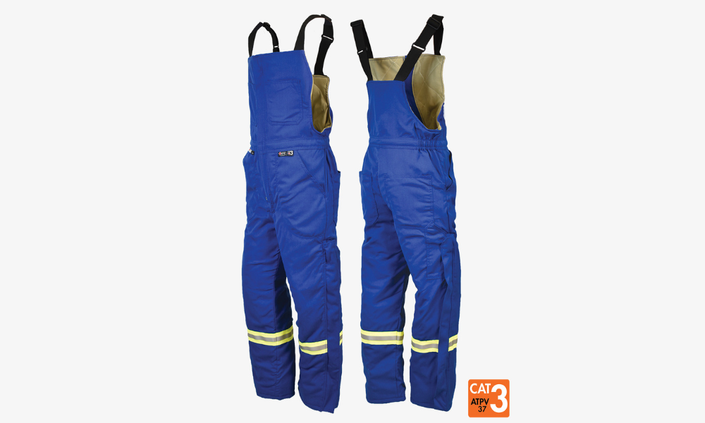 IFR Workwear offers Westex® DH Antistat 6.5 oz Insulated Bib Pant