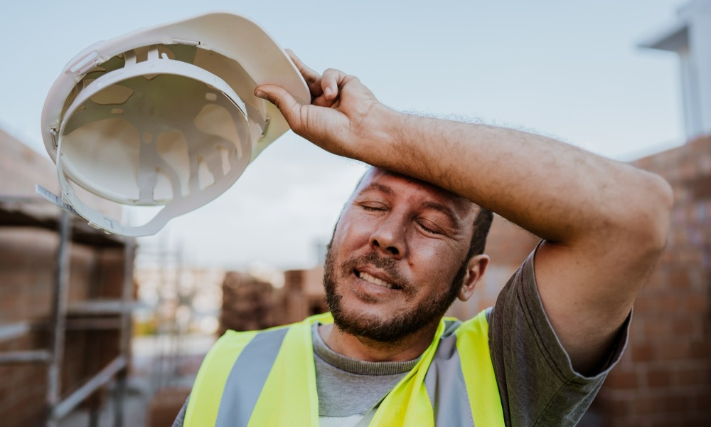 Heat stress management standard for construction industry