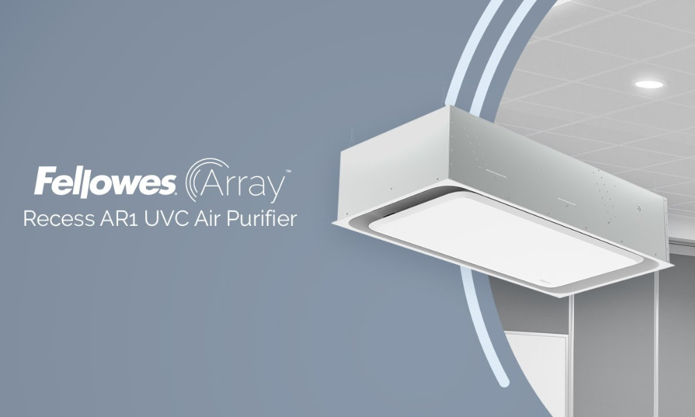 Fellowes launches Array Recess AR1 UV-C