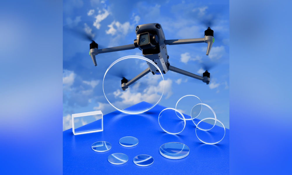 Meller Optics offers sapphire lenses and windows for drones