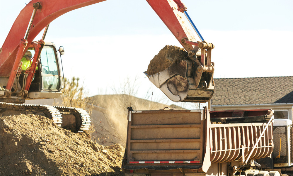 Worker killed after being hit by excavation truck