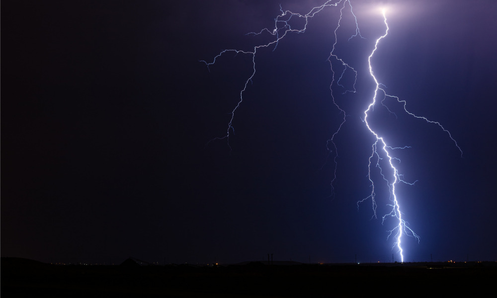Construction workers, other outdoor workers at risk of lightning strikes