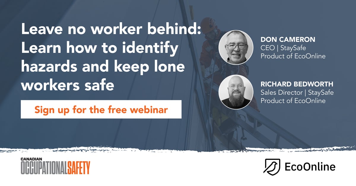 Leave no worker behind: How to ensure safety for lone and independent workers