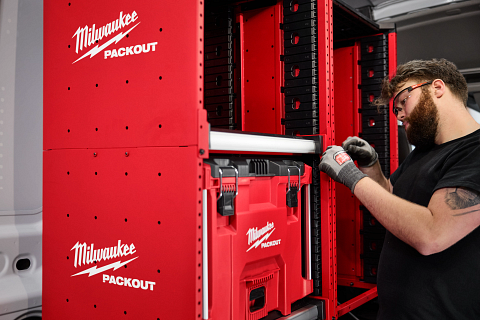 Milwaukee® launches PACKOUT™ Rack Kit