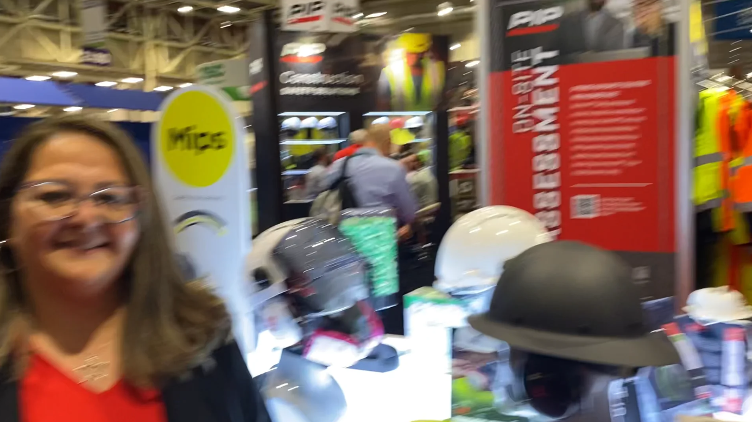Safety helmet show-and-tell from PIP Canada Ltd.